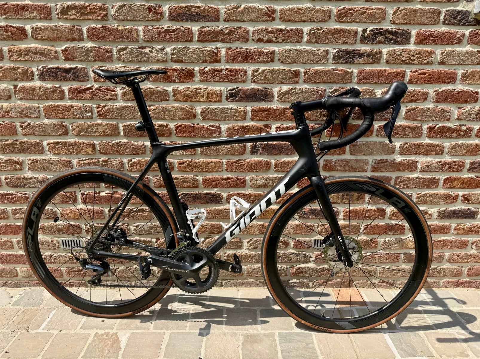 Giant TCR Advanced Pro Team Disc - Carbon - Ultegra - Large, Ophalen, Gebruikt, Carbon, Heren