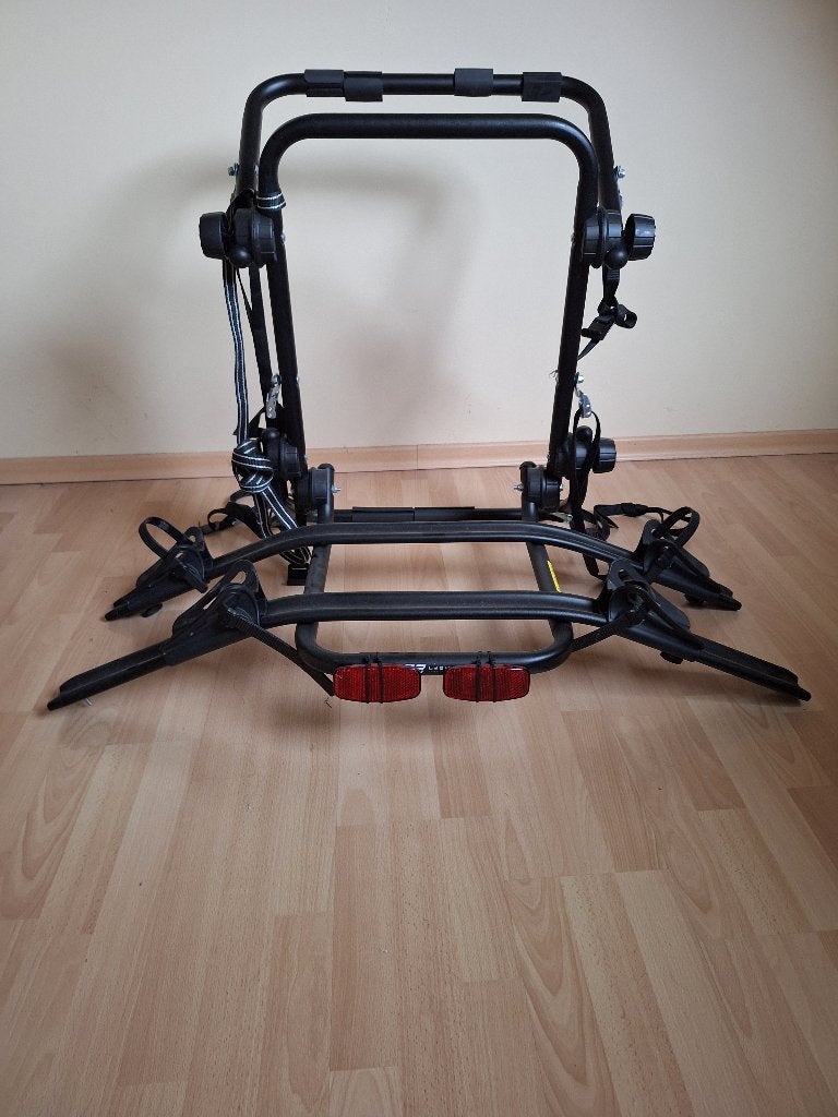Fietsendrager, Ophalen, 2 fietsen, Zo goed als nieuw, Achterklepdrager