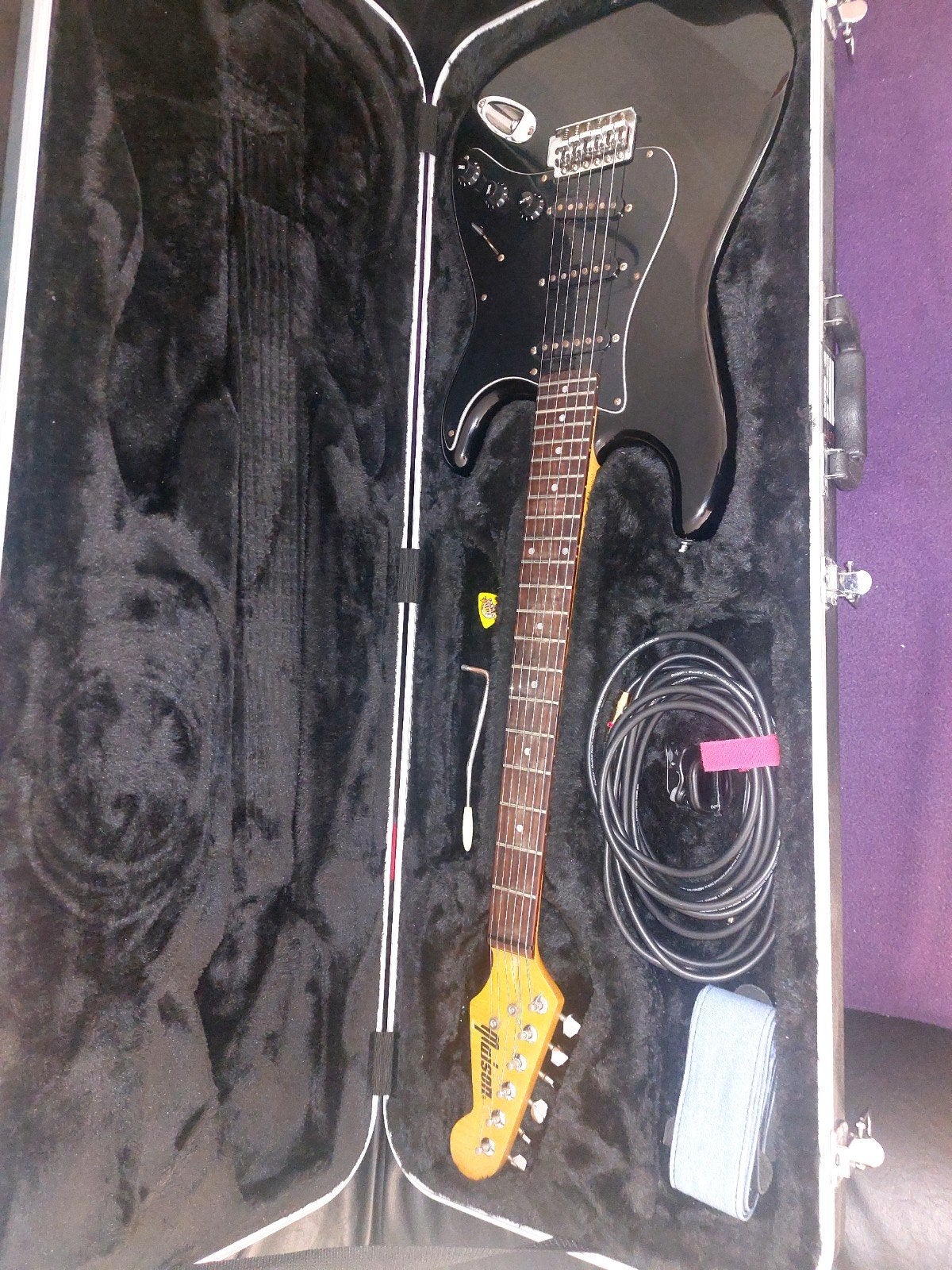 Elektrische guitar, Musique & Instruments, Enlèvement, Comme neuf, Avec ampli