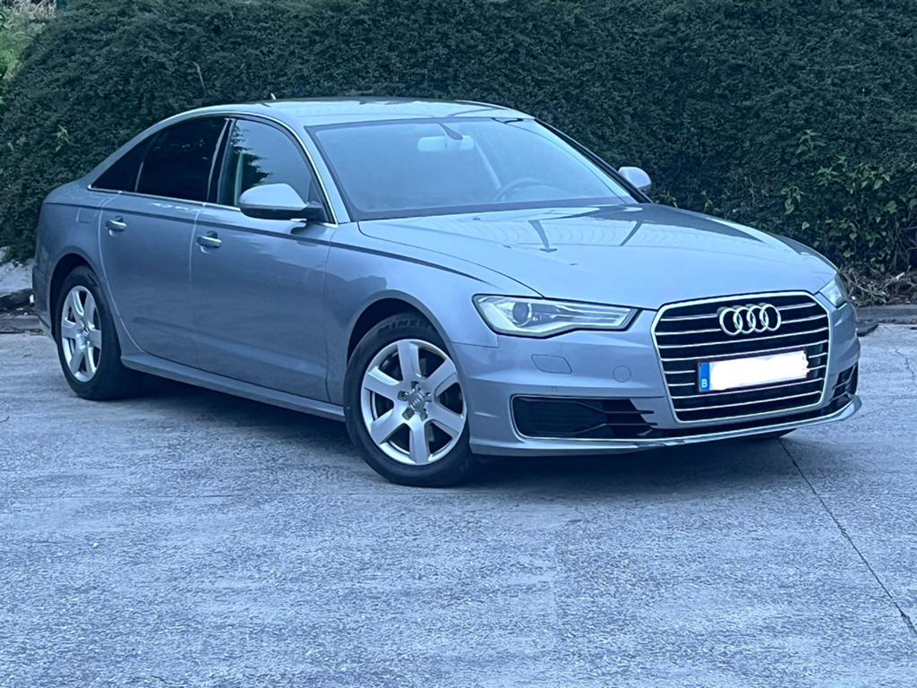 Audi A6 TDI ultra exclusive EURO6 130000km, Autos, Audi, Argent ou Gris, Achat, Euro 6, Noir
