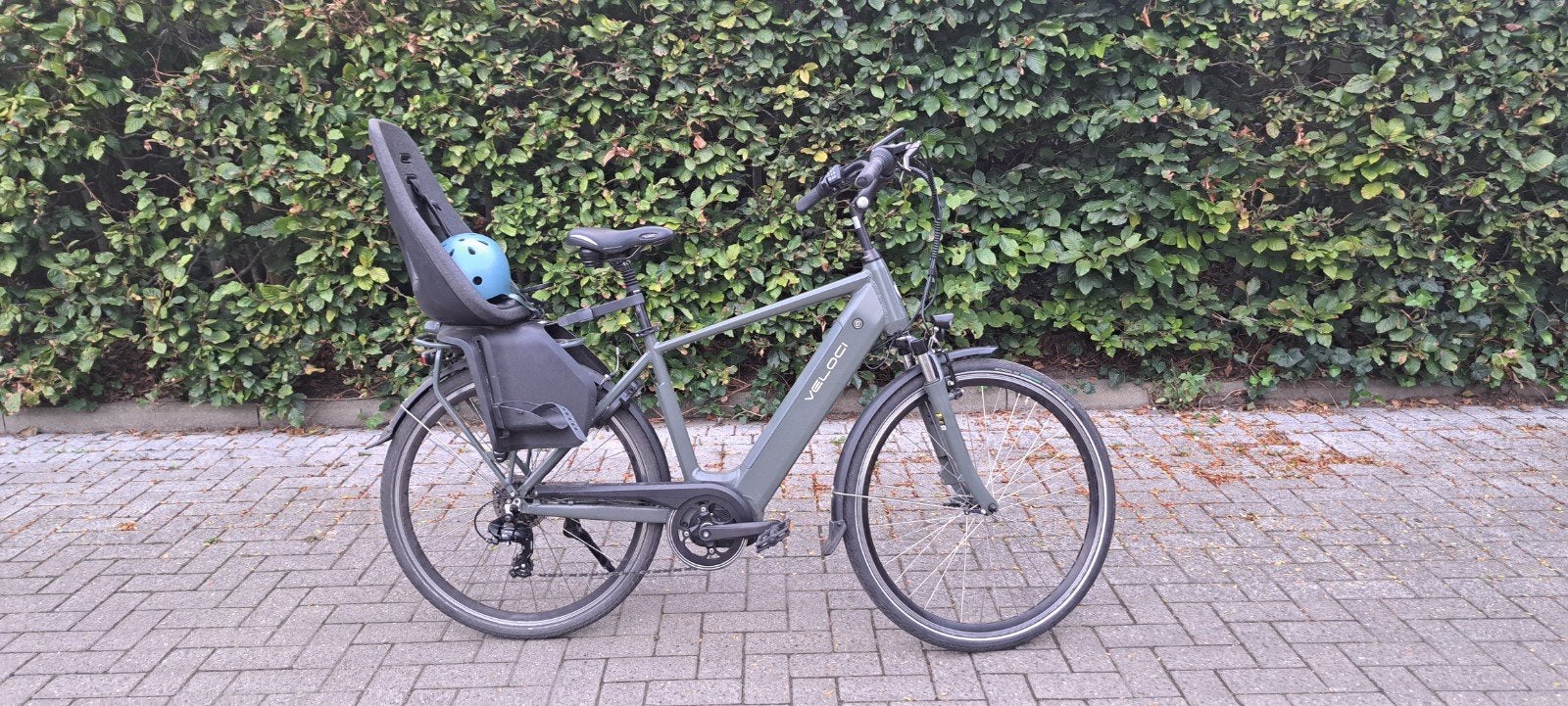Veloci Men Crater Gray 51 Vivid, Autres marques, 51 à 55 cm, 50 km par batterie ou plus, Comme neuf