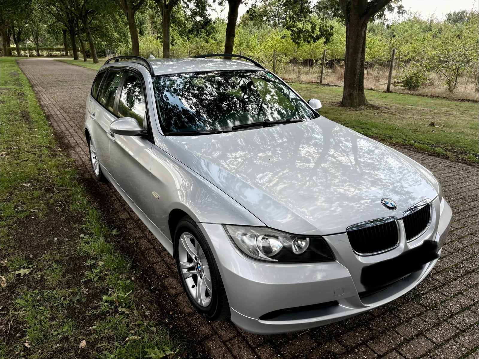 BMW E91 automat, benzine, gekeurd voor verkoop, Auto's, Automaat, 1995 cc, Zwart, 4 cilinders