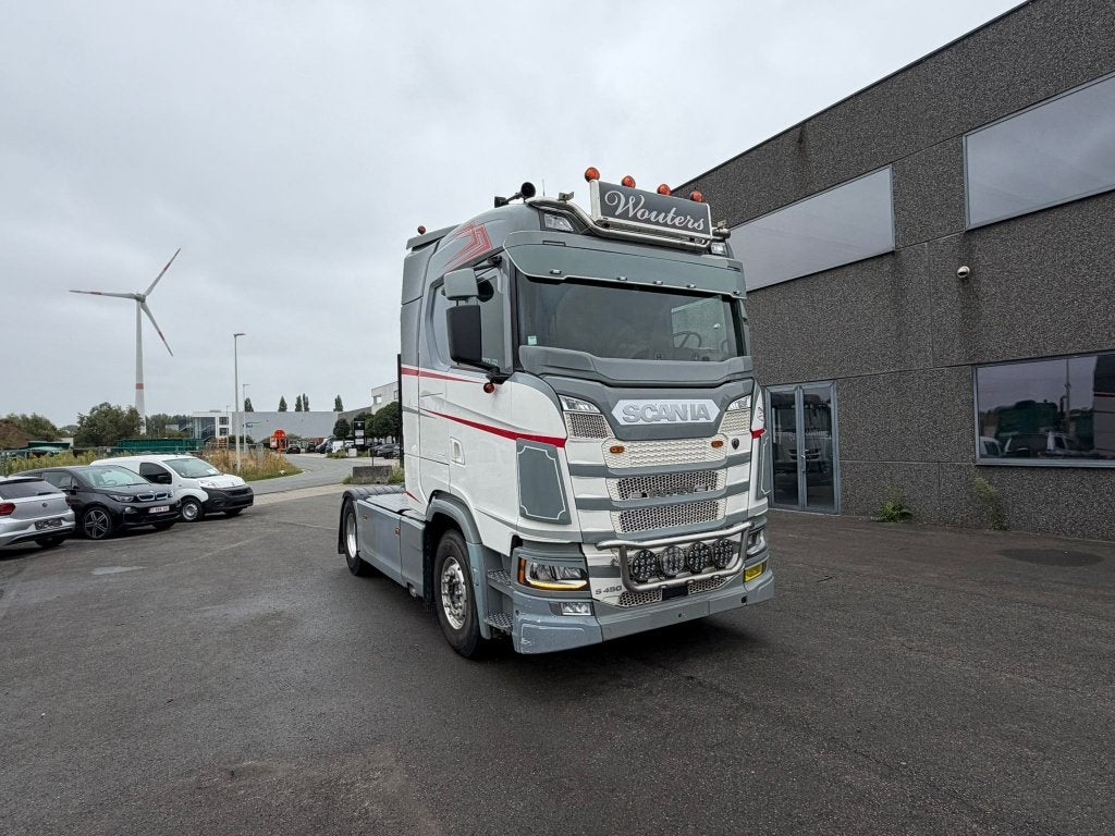 Scania S450 (Numéro de stock 37490), Argent ou Gris, Achat, Euro 6, 2 places