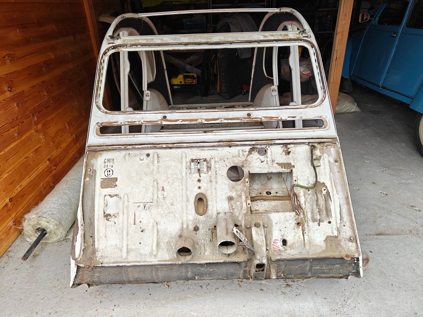 Caisse Citroën 2cv, Auto-onderdelen, Carrosserie, Ophalen, Voor, Citroën