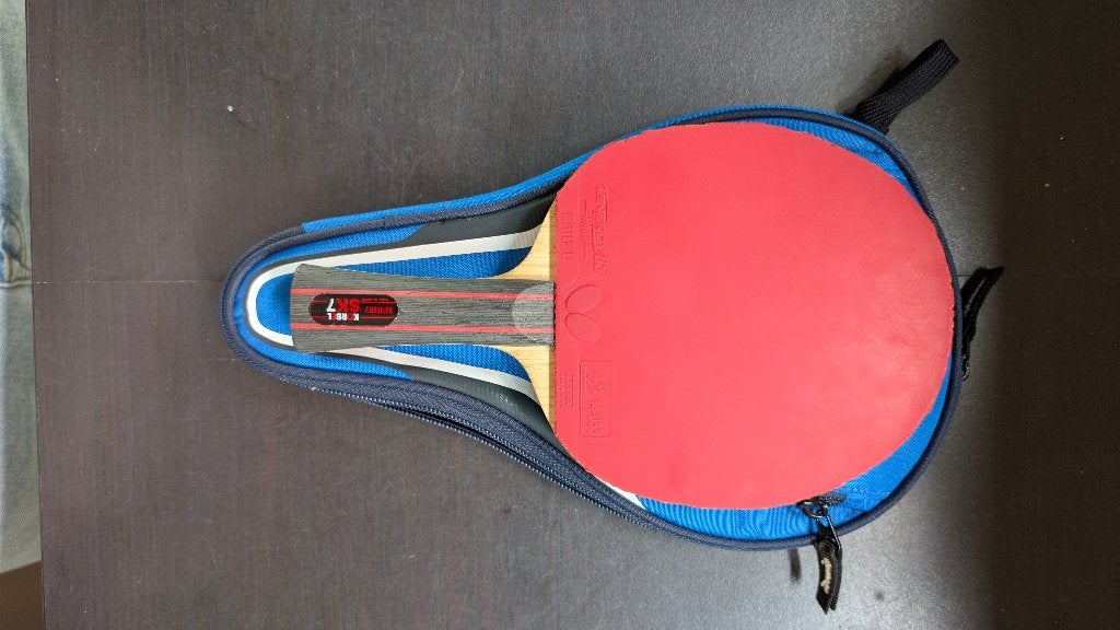 Tafeltennisbat, Ophalen of Verzenden, Gebruikt, Tafel Indoor