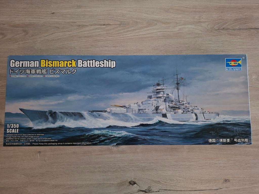 Trompettiste Bismarck 1/350, Hobby & Loisirs créatifs, Modélisme | Bateaux & Navires, Enlèvement ou Envoi, Neuf, 1:200 ou moins