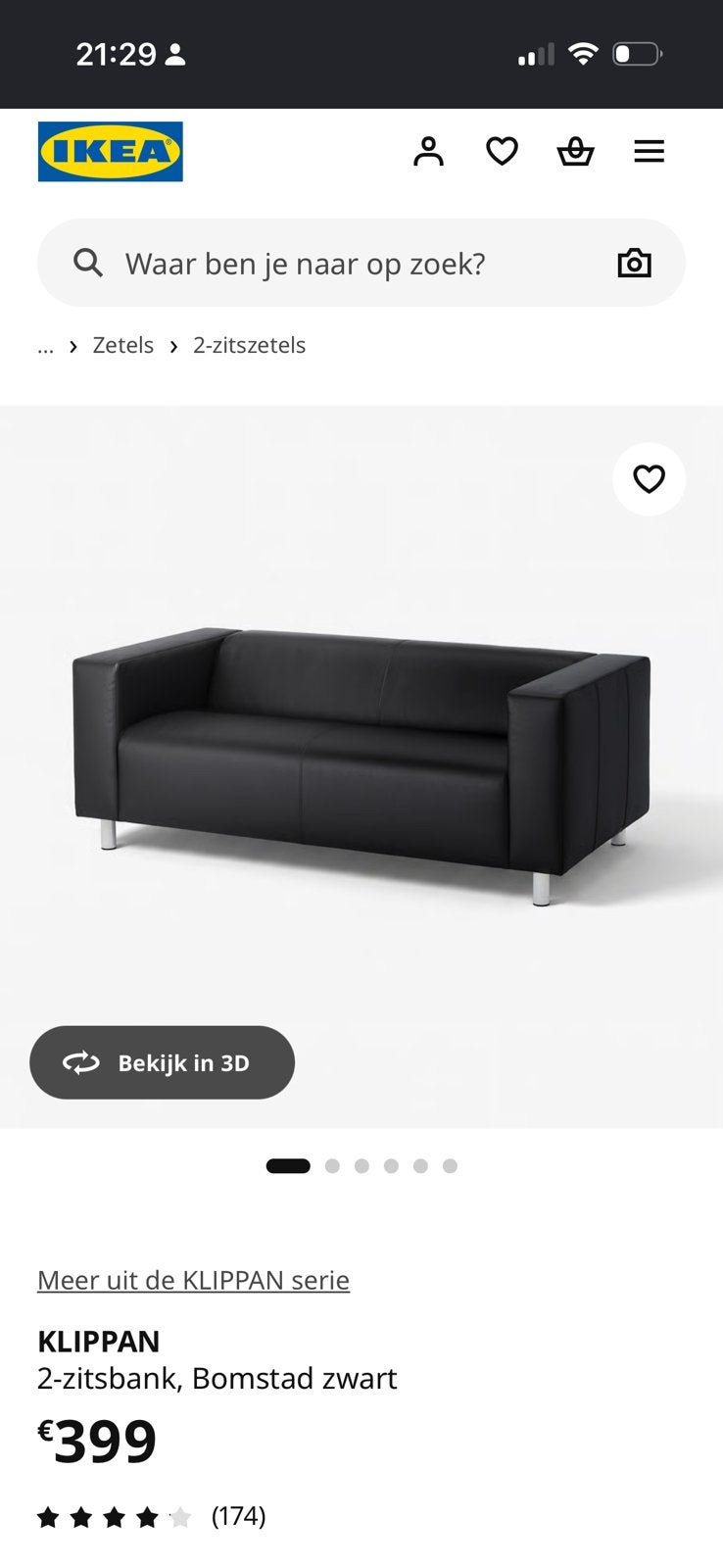 Zwarte zetel, Enlèvement, Comme neuf
