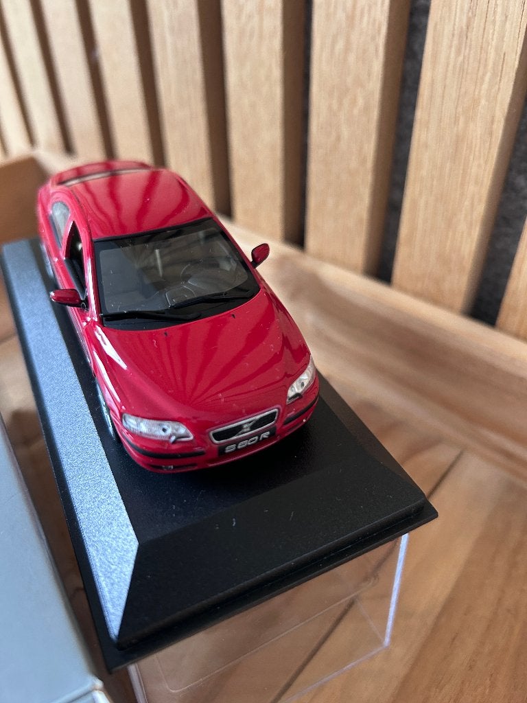 Volvo S60 R 2003 Minichamps 1:43 VFL1099 – promotiemodel, Auto, Ophalen of Verzenden, Zo goed als nieuw, X
