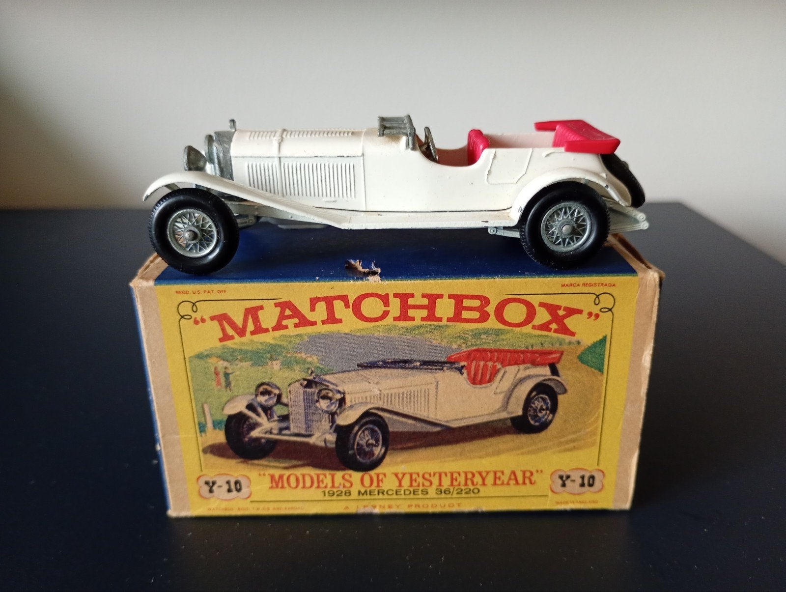 Matchbox Models of Yesteryear Y-10 1928 Mercedes 36/220, Ophalen of Verzenden, Matchbox