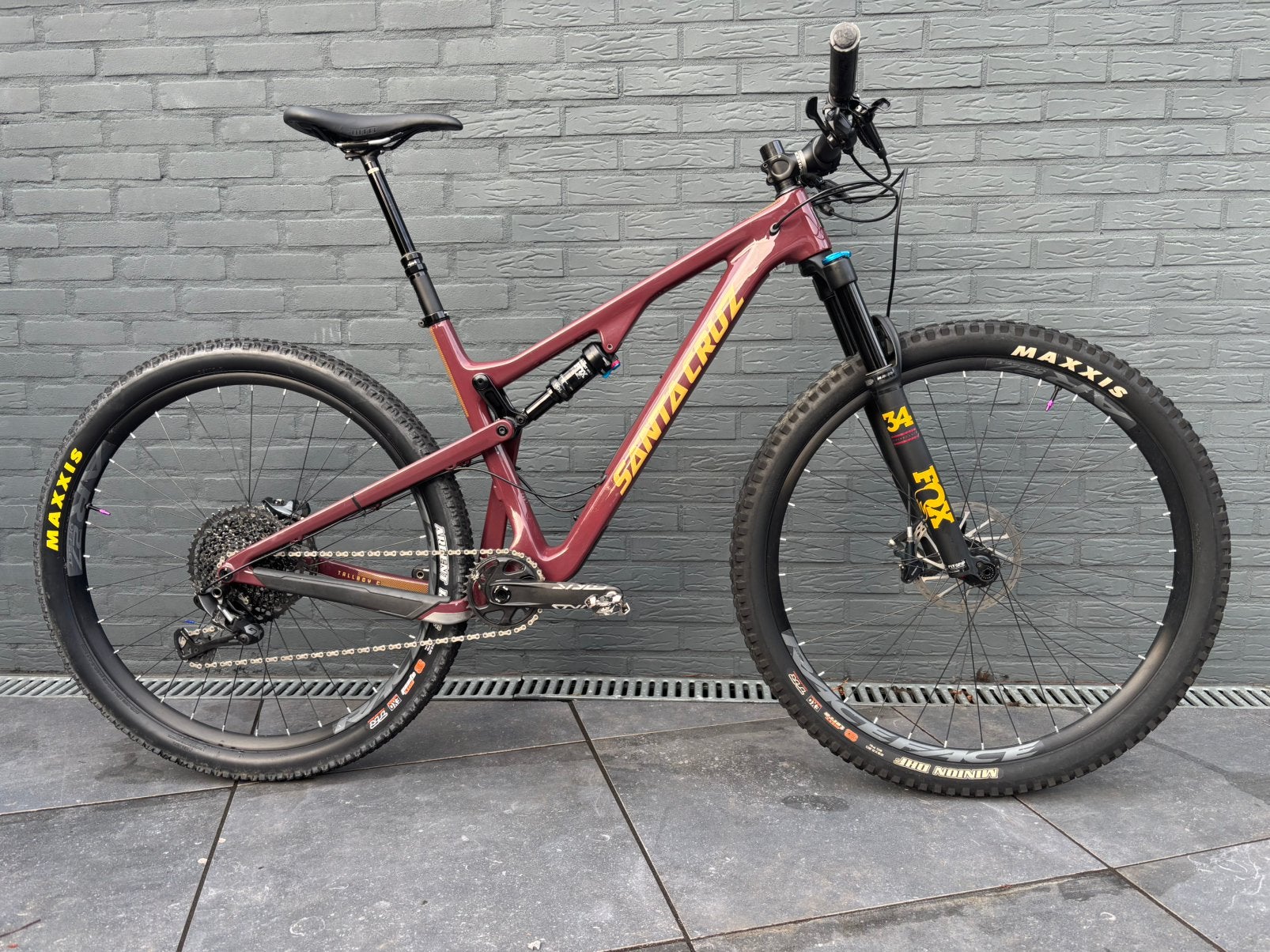 Santa Cruz Tallboy C – maat L, zeer nette staat, Fully, Ophalen, Zo goed als nieuw, Schijfrem