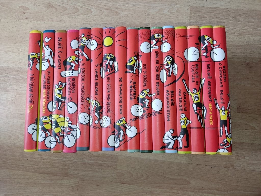 O dierbaar Belgie 16 delige boekenreeks omslag Herr Seele, Complete serie of reeks, Ophalen of Verzenden, Zo goed als nieuw