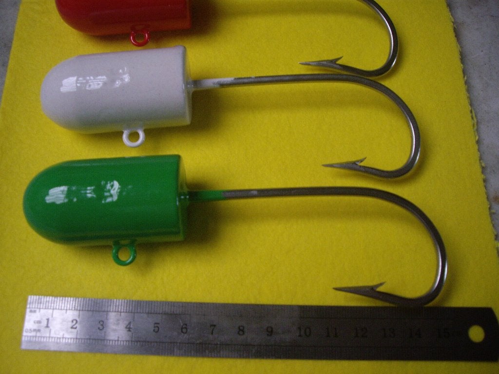XXL bullet loodkoppen in 300 en 425 gram, 11/0, Sports nautiques & Bateaux, Pêche à la ligne | Pêche en mer, Enlèvement ou Envoi