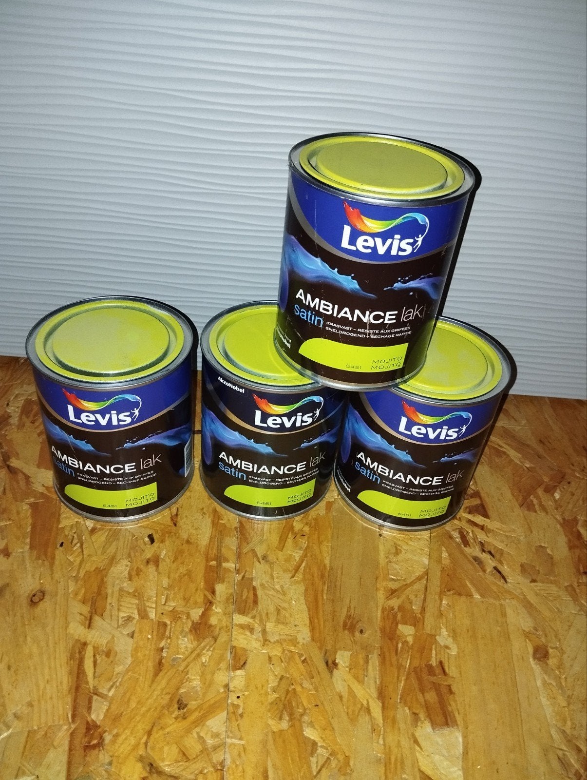 verfpotten levis mojito kleur nieuw, Ophalen of Verzenden, Nieuw