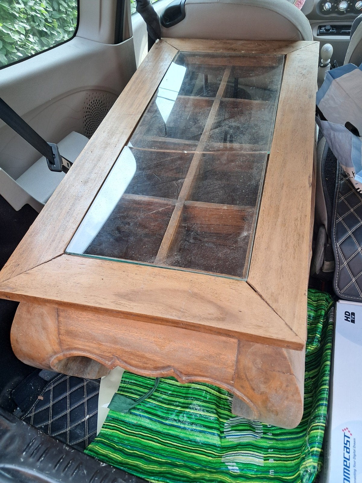 Table basse en teck, Enlèvement, Teck