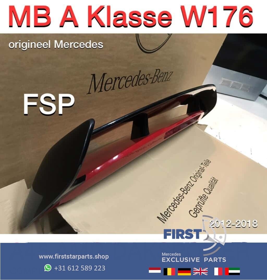 W176 dakspoiler A45 AMG Mercedes A Klasse origineel zwart 20, Auto-onderdelen, Gebruikt, Ophalen of Verzenden, -, -