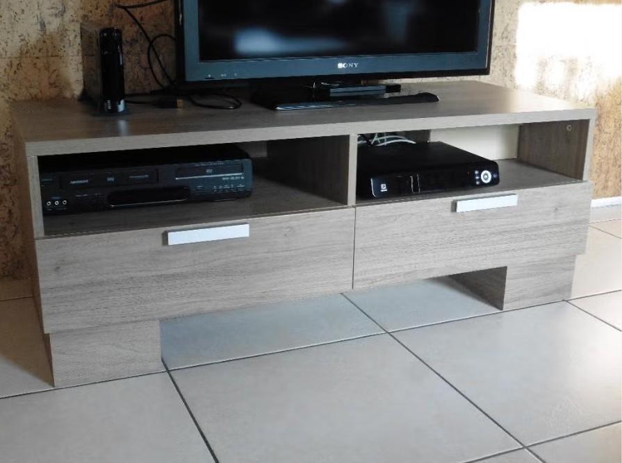 houten TV meubel, Strak, Moins de 100 cm, Comme neuf, 100 à 150 cm
