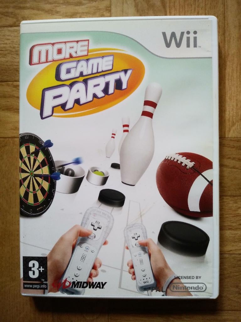 More Game Party voor Wii of Wii U, Ophalen of Verzenden, Zo goed als nieuw, Sport, 3 spelers of meer
