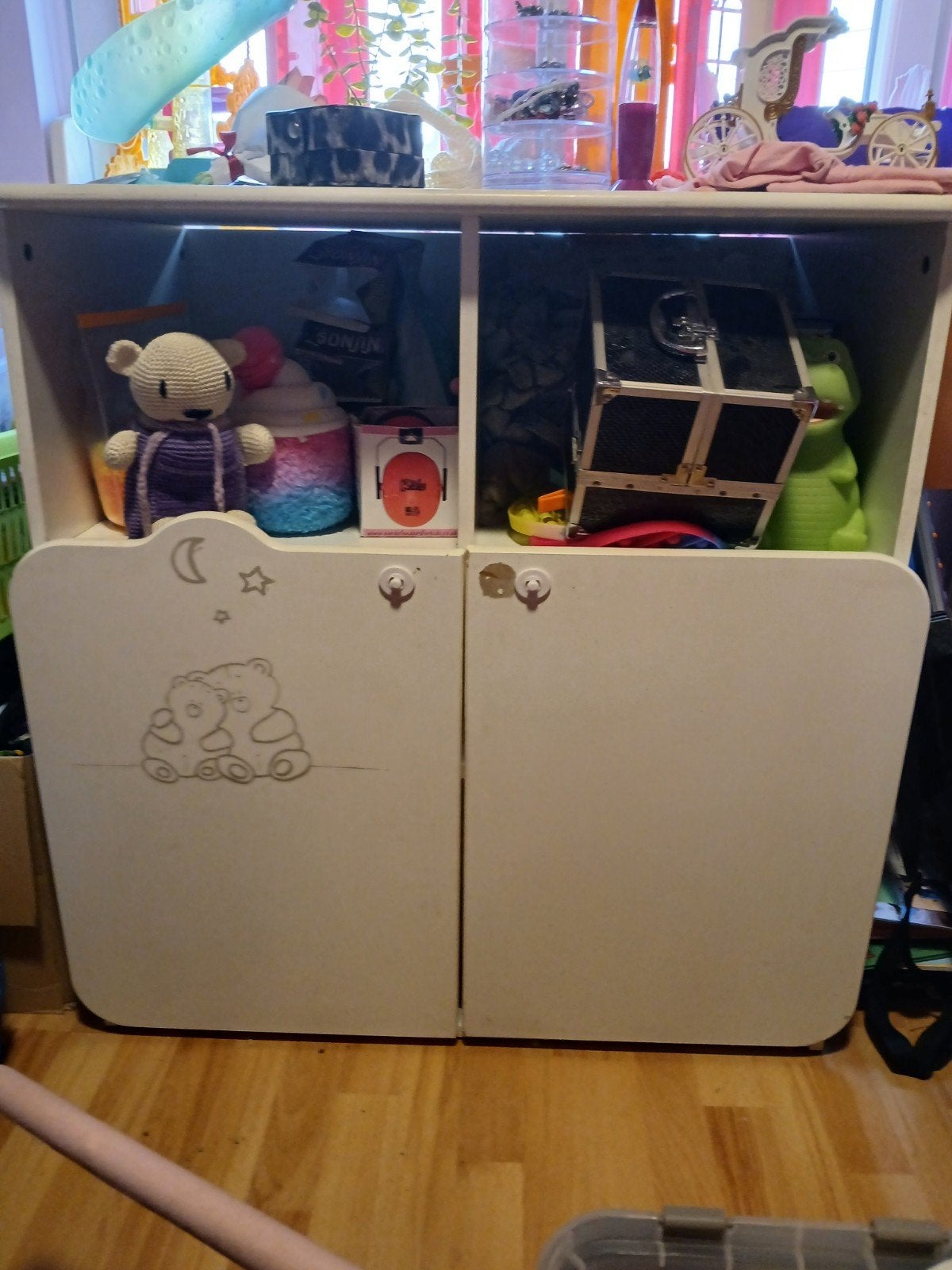 Babybed en commode met verzorgingstafel, Enlèvement, Utilisé, Modern