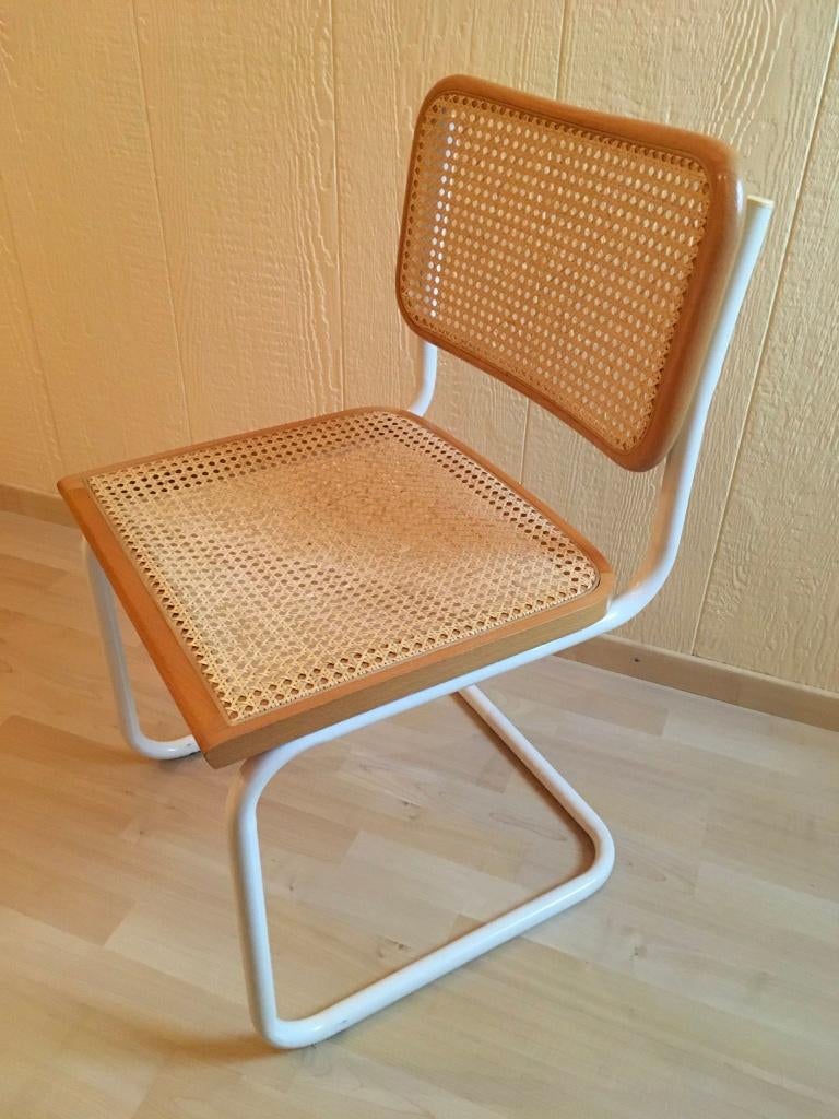 4 loungestoelen naar Thonet ontwerp van Marcel Breuer, Ophalen