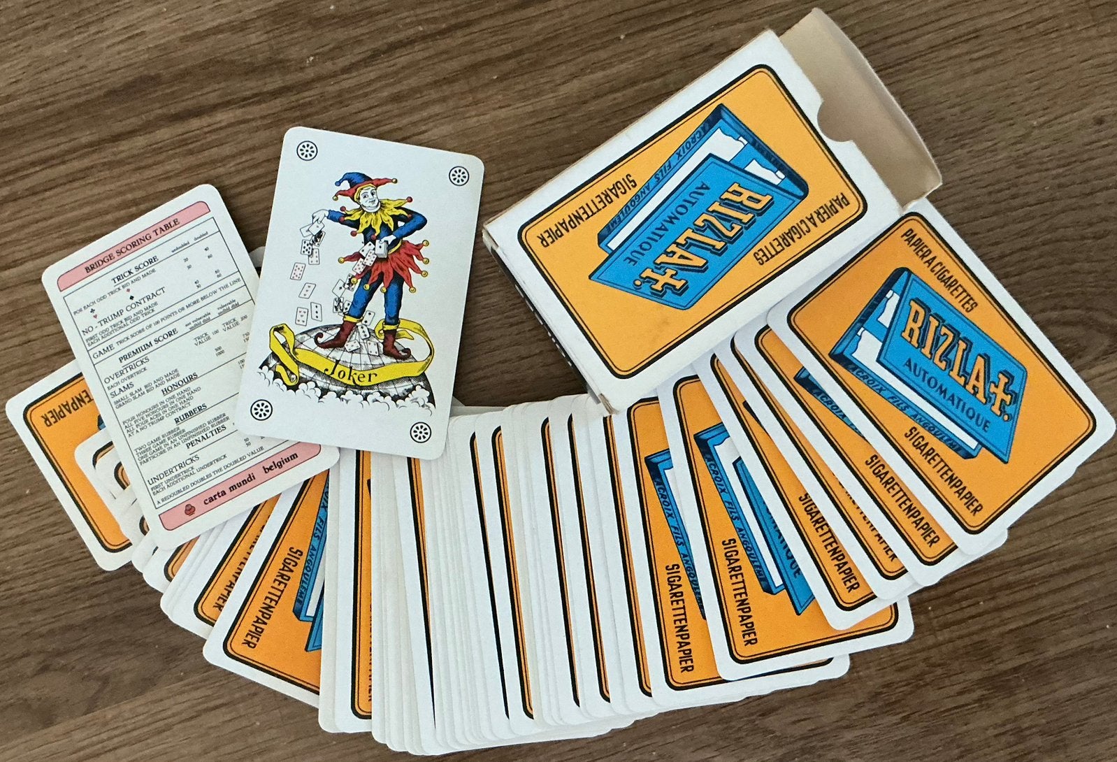 Jeu de cartes RIZLA, Collections, Enlèvement ou Envoi, Comme neuf, Carte(s) à jouer