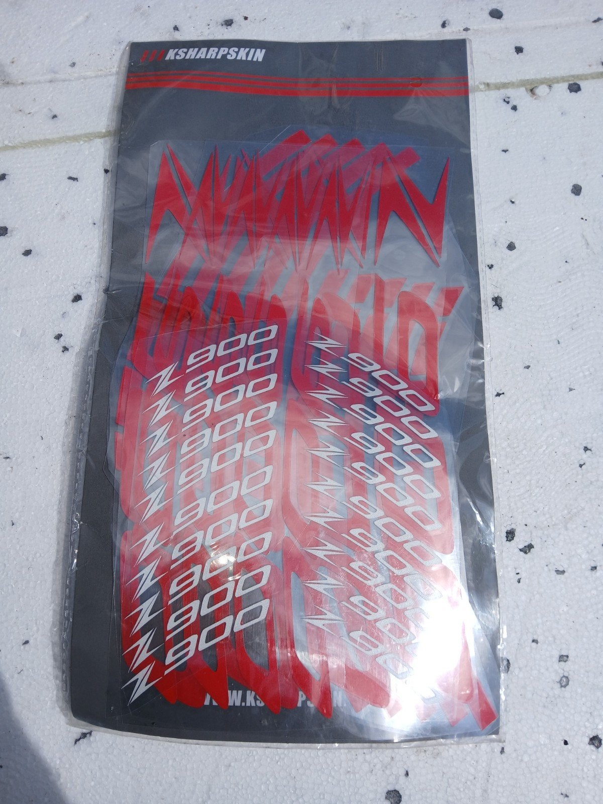 Kawasaki z900 stickers, Enlèvement