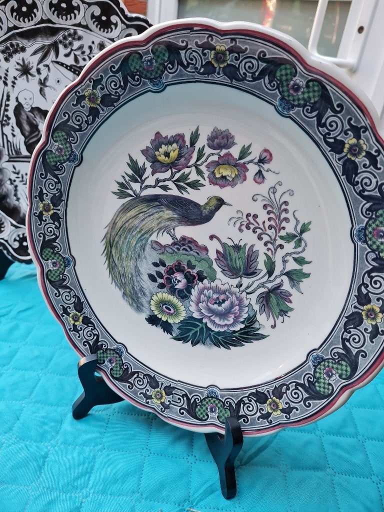 Keramische sierborden. Delfts Boch Villeroy Staffordshire, Antiek en Kunst, Ophalen