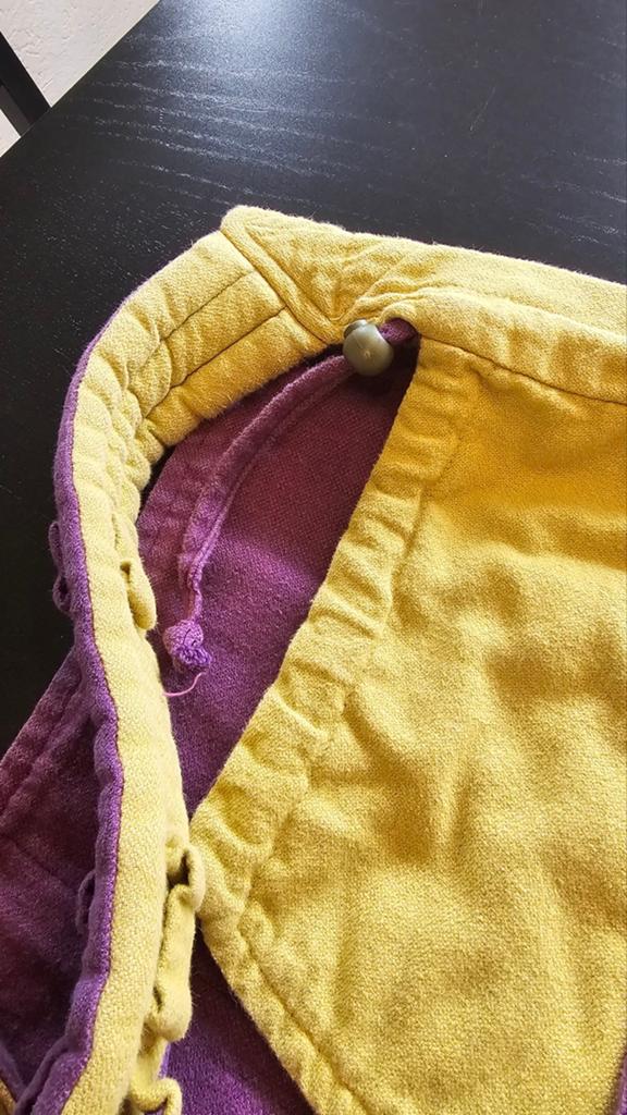 Porte-bébé Mei Tai (Violet / Jaune), Enlèvement, Ventre, Écharpe de portage