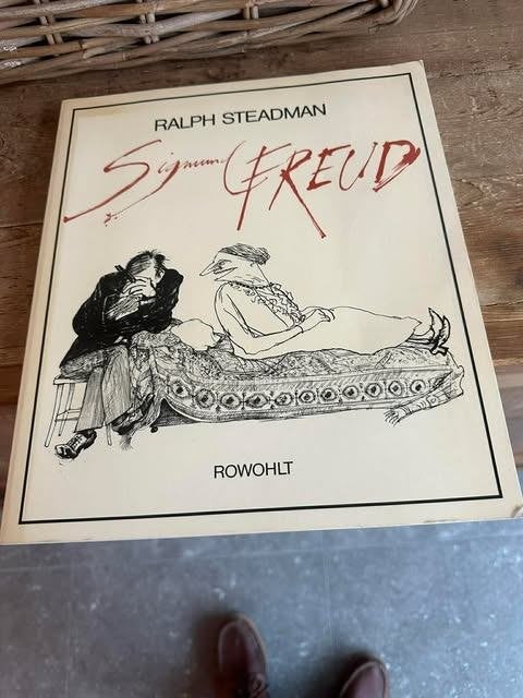 Sigmum Freud Ralph Steadman Rowohlt 1981, Boeken, Ophalen, Zo goed als nieuw, Overige onderwerpen, Ralph Steadman