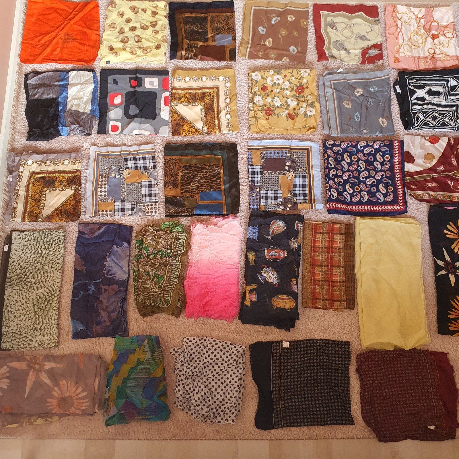 foulards, foulards également, 100% soie, paquet de 25 pièces, Vêtements | Femmes, Enlèvement ou Envoi, Neuf, Écharpe