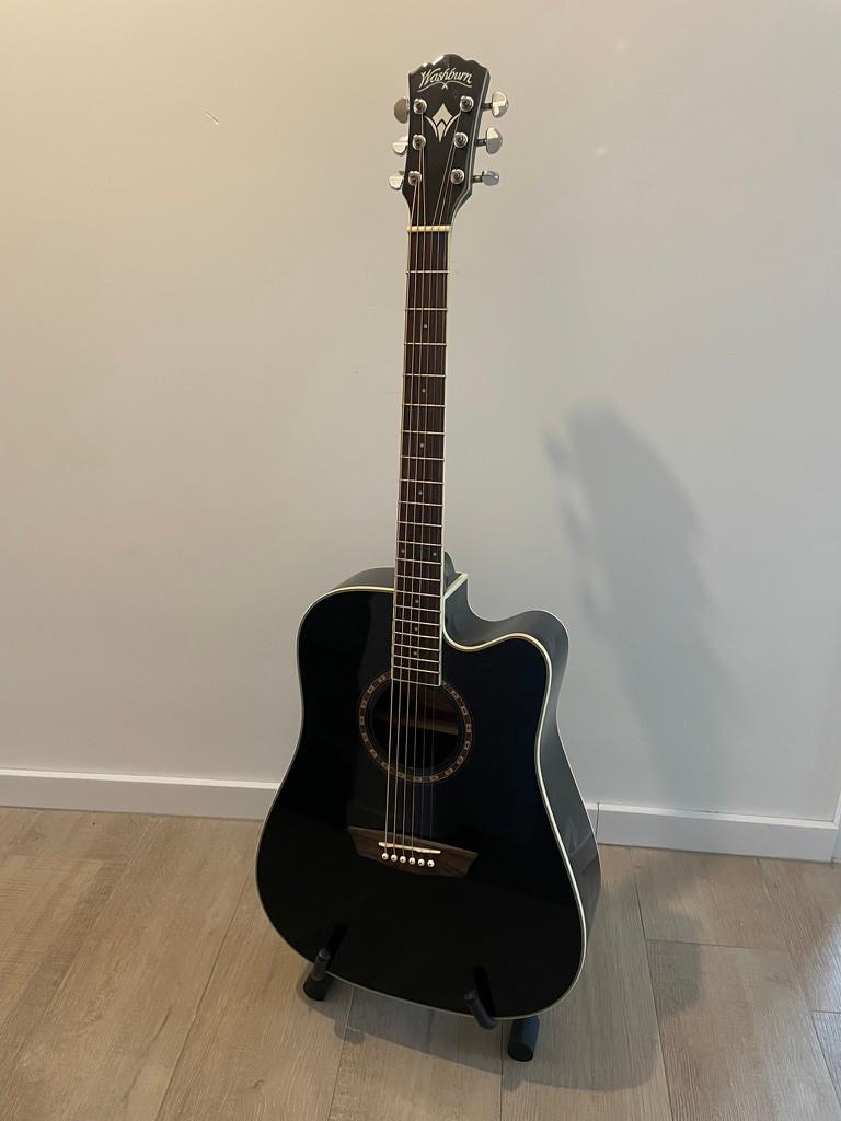 Washburn WD10SCE Akoestisch Gitaar, Muziek en Instrumenten, Ophalen of Verzenden, Gebruikt, Western- of Steelstringgitaar, Met (piezo-)element