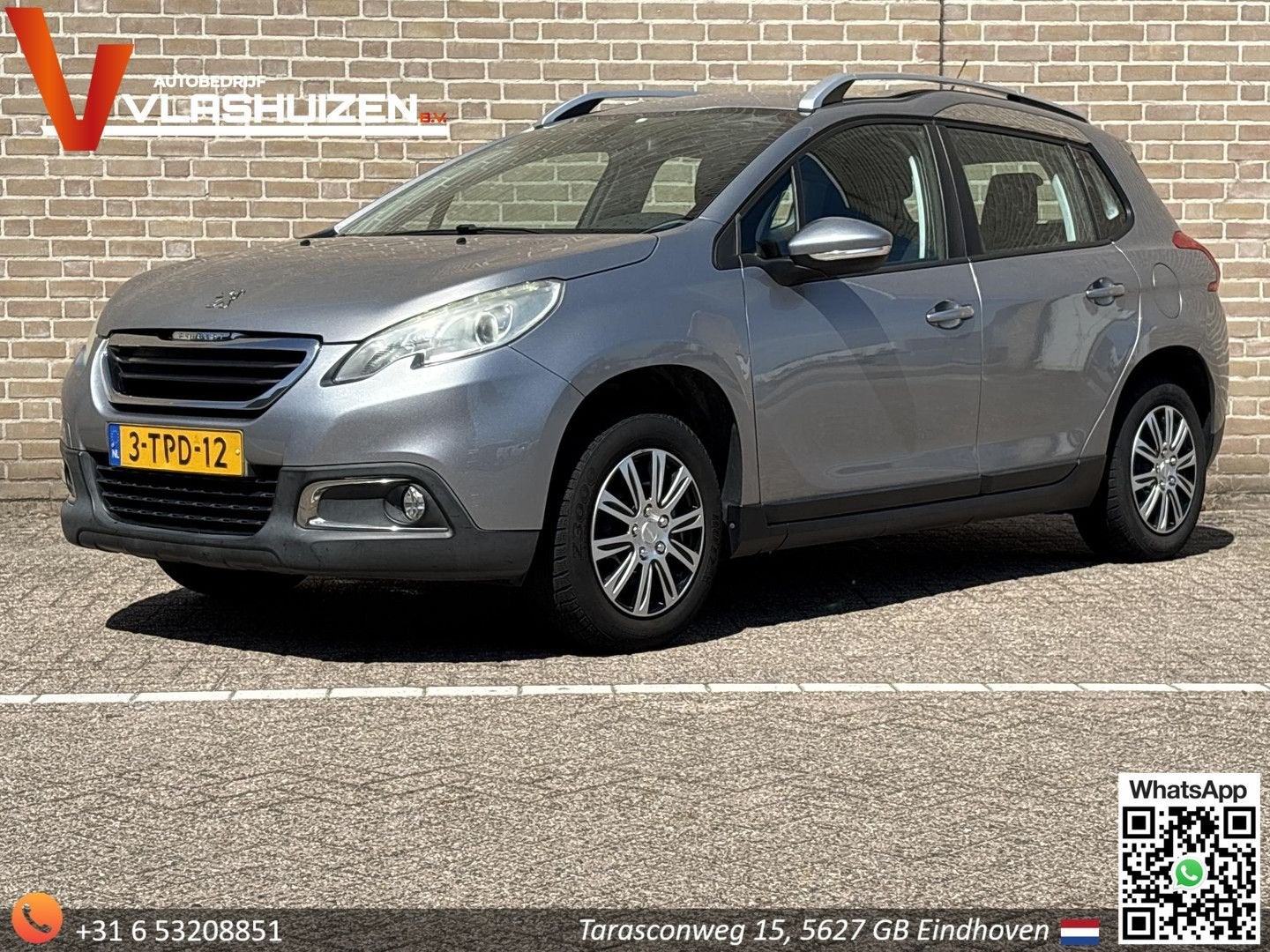 Peugeot 2008 1.2 VTi Allure | Cruise | Airco | Navi | PDC |, Parkeersensor, Handgeschakeld, SUV of Terreinwagen, Zilver of Grijs