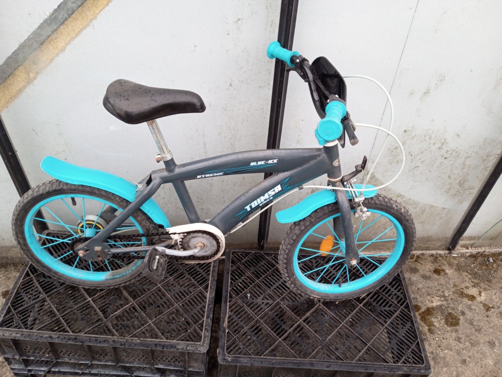 Vélo enfant, Enlèvement