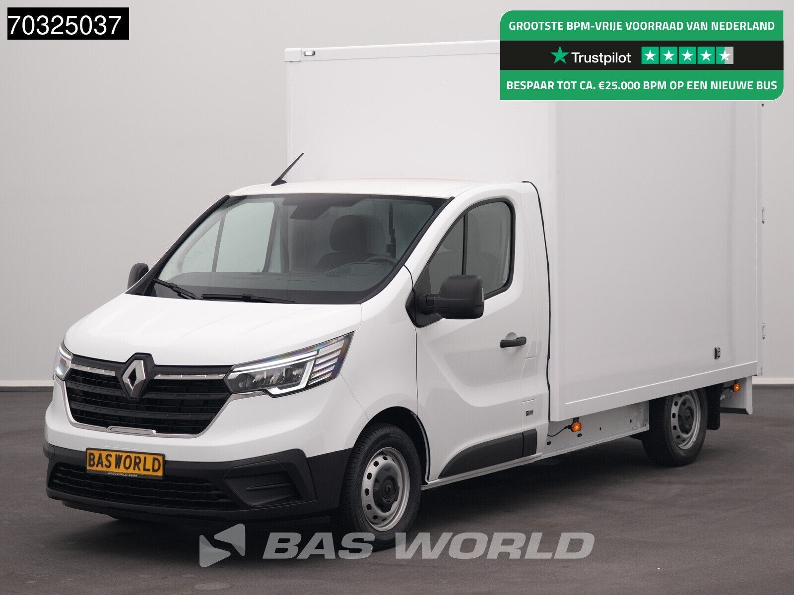 Renault Trafic 150pk BPM Vrij! Bakwagen Achterdeuren LED Cru, Auto's, Stof, 4 cilinders, Renault, 2500 kg