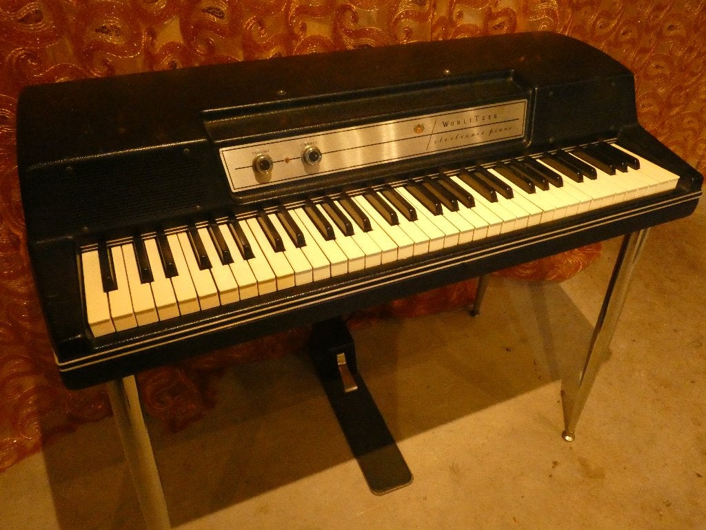 Wurlitzer 200a piano met restauratie en garantie, Gebruikt, Overige aantallen, Aanslaggevoelig, Ophalen