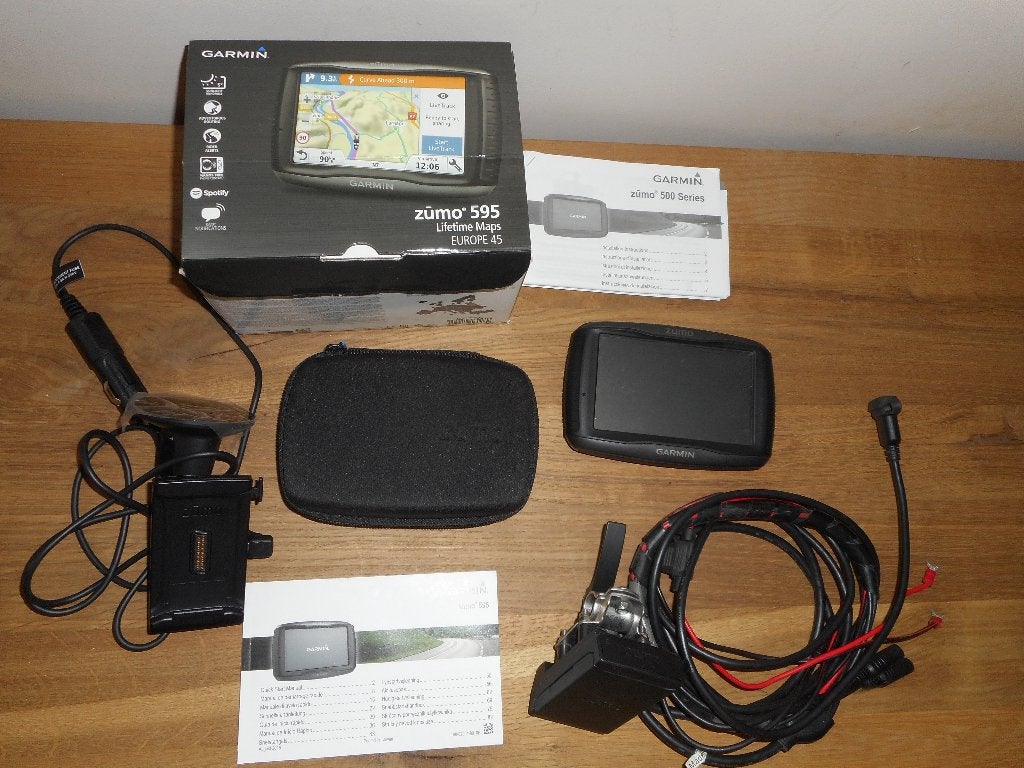 GPS Garmin Zumo 595, Motoren, Ophalen, Gebruikt