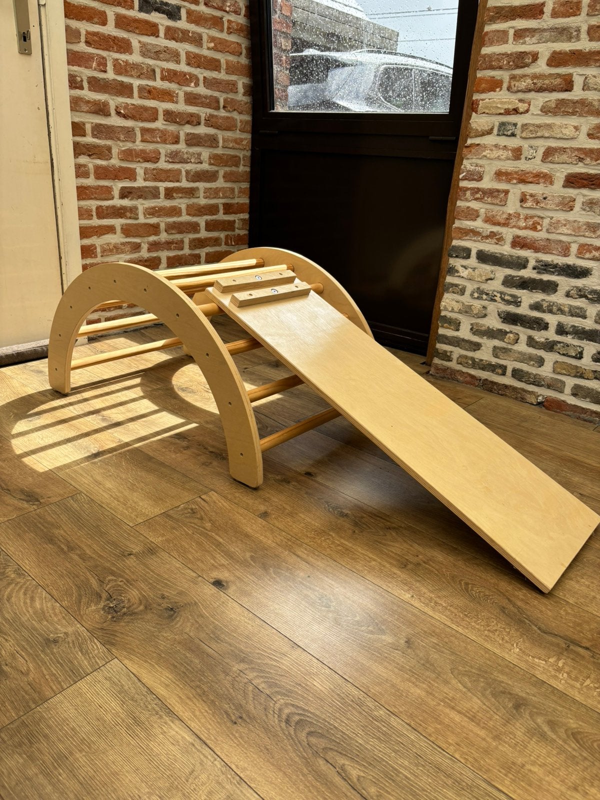 Houten klimboog : 3 mogelijkheden, Ophalen, Zo goed als nieuw