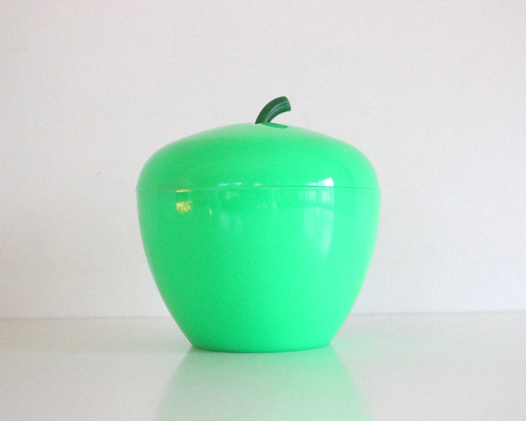 Vintage groene retro ijsemmer - Space Age, Ophalen of Verzenden, Huis en Inrichting