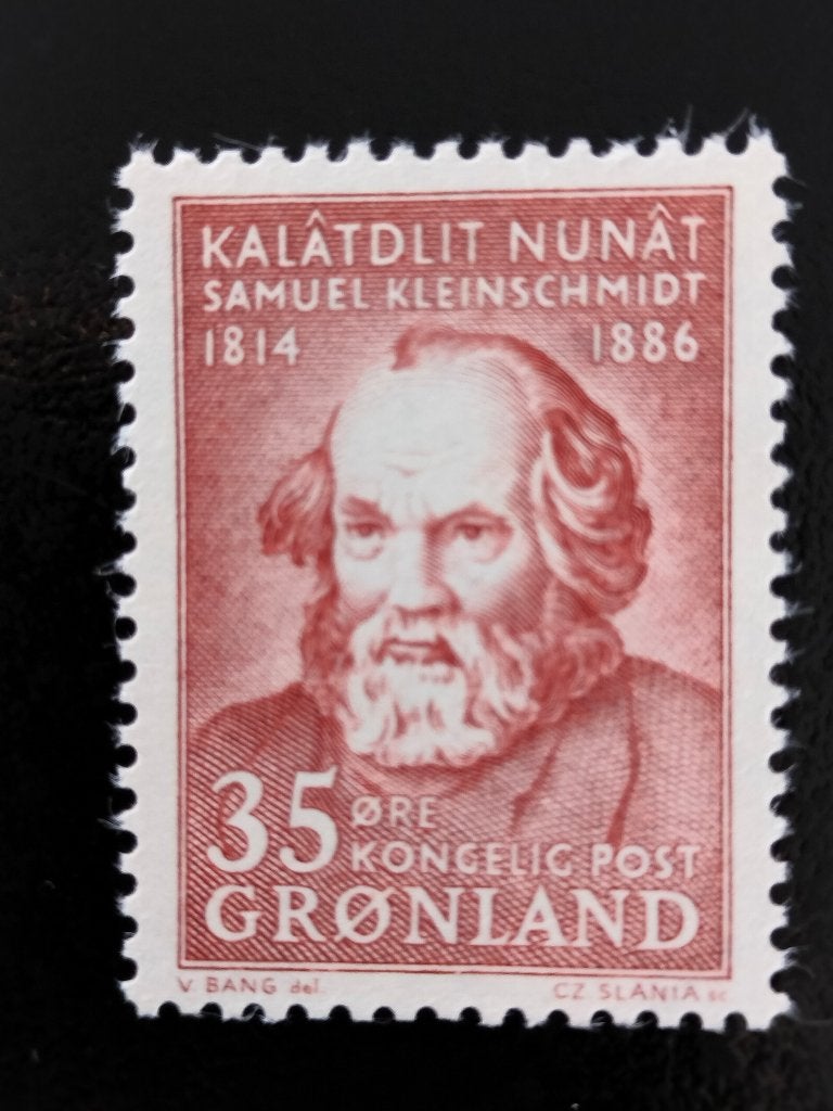 Groenland 1964 - Samuel Kleinschmidt **, Envoi, Danemark, Non oblitéré