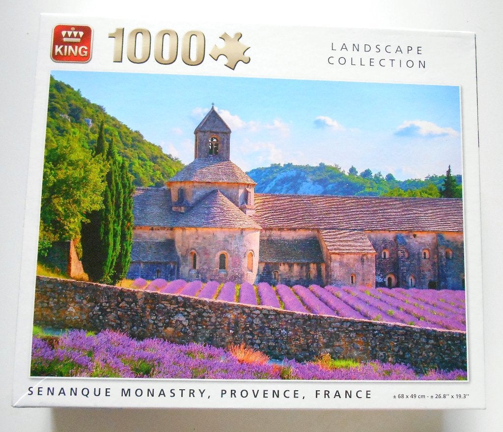 Puzzel klooster  1000 stuks, Hobby en Vrije tijd, Denksport en Puzzels, Verzenden, 500 t/m 1500 stukjes, Zo goed als nieuw, Legpuzzel