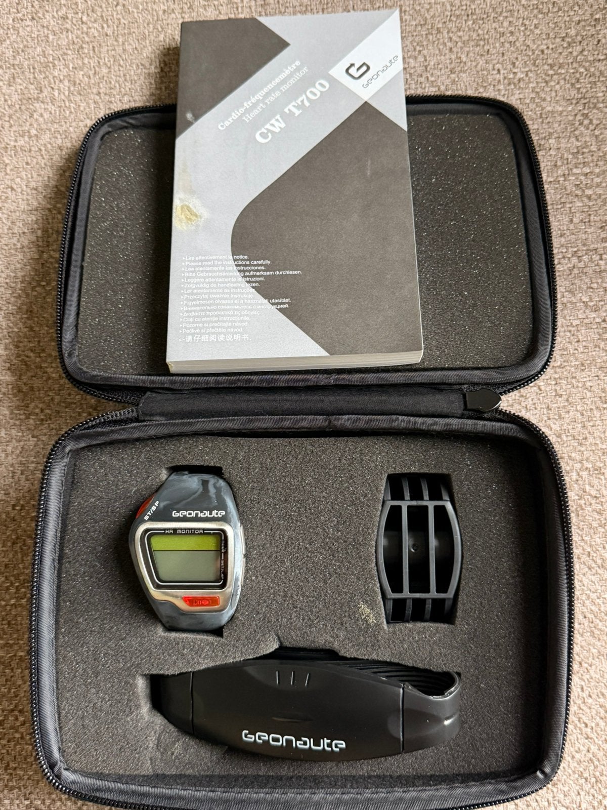 Horloge/hartslagmeter, Ophalen, Zo goed als nieuw