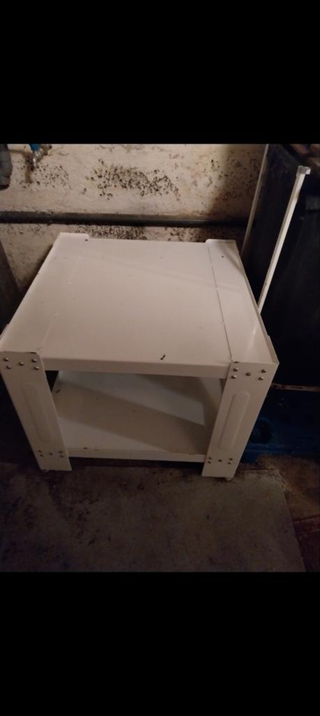 Wasmachine verhoger met rubbermat, Ophalen of Verzenden