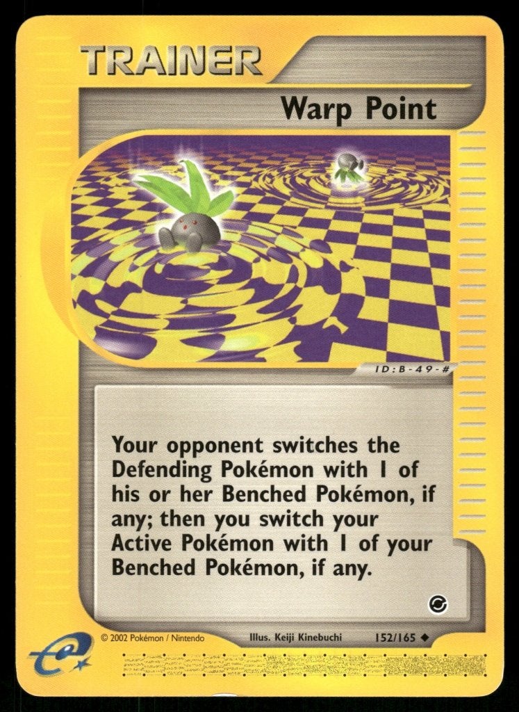 Warp Point 126/132 - Gym Challenge, Hobby en Vrije tijd, Verzamelkaartspellen | Pokémon, Verzenden, Gebruikt