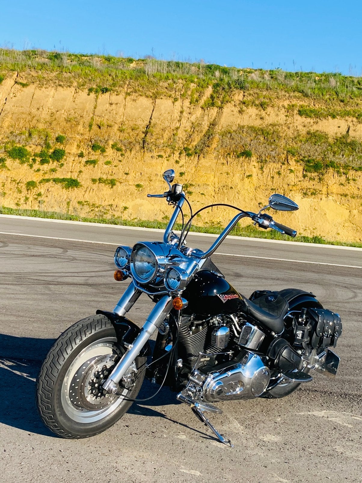 Harley Davidson Fatboy 1993 flstf, Motoren, Motoren | Harley-Davidson, 2 cilinders, Occasion, Chopper, Particulier