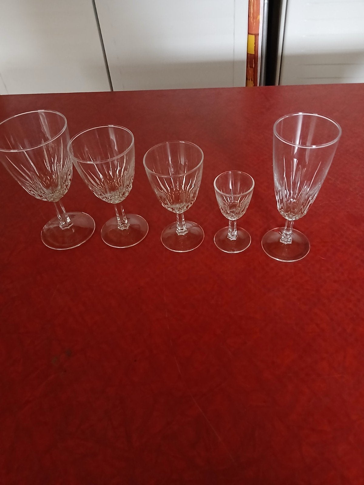 Glazen servies, Verzamelen, Ophalen