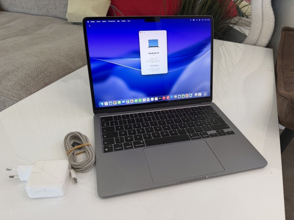 Macbook Air 13 – Apple M2 / 8 GB / 500 SSD, Ophalen, 8 GB, Zo goed als nieuw, Azerty