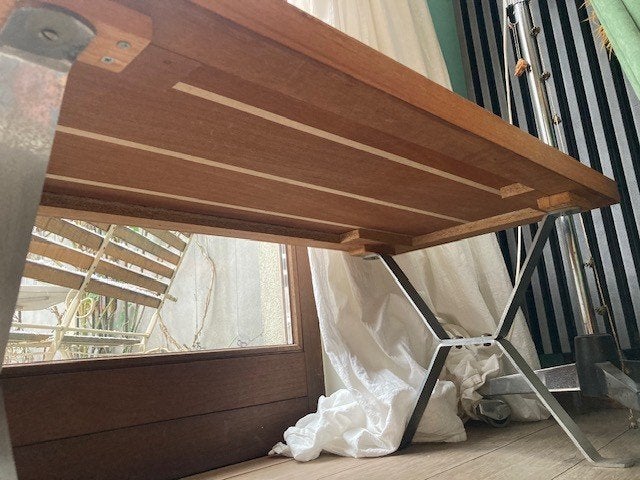 Vintage salontafel jaren '60/'70, Huis en Inrichting, Ophalen, Minder dan 50 cm, Gebruikt, 50 tot 100 cm