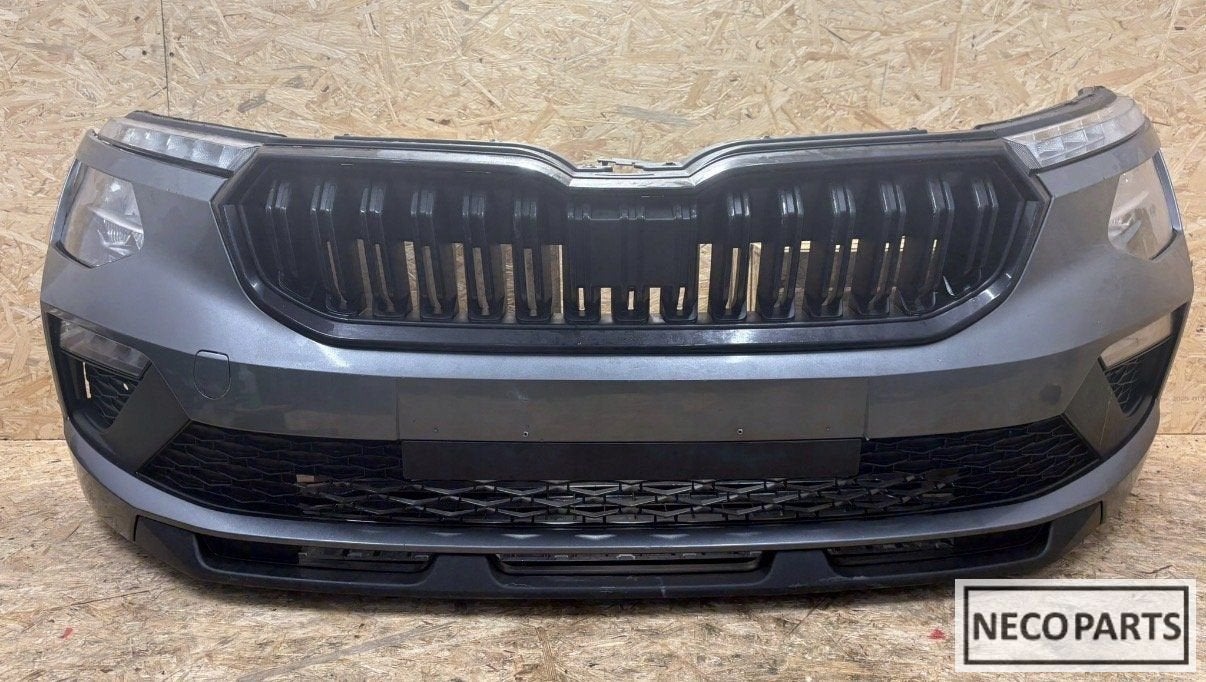 SKODA KAMIQ VOORKOP MOTORKAP BUMPER KOPLAMP MOTORKAP. SCHERM, -, Garde-boue, Utilisé, Skoda