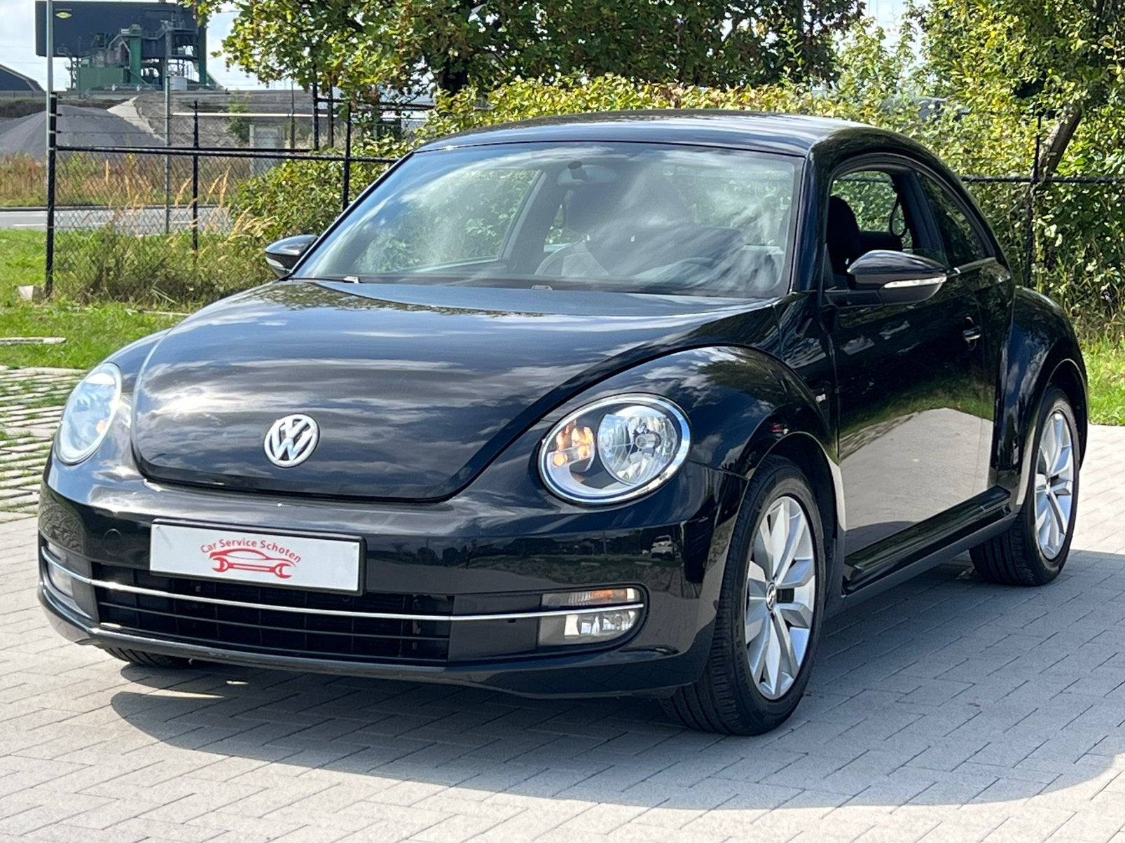 Volkswagen beetle 1.2 benzine 2011, Auto's, Beetle (Kever), Zwart, Bedrijf, Handgeschakeld