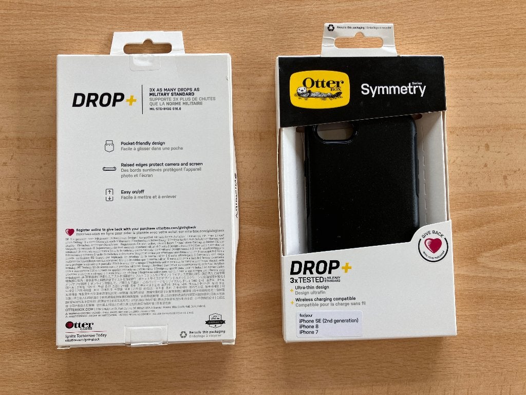 Otterbox Symetry DROP, Neuf, Étui à rabat, Plastique, Chargement sans fil