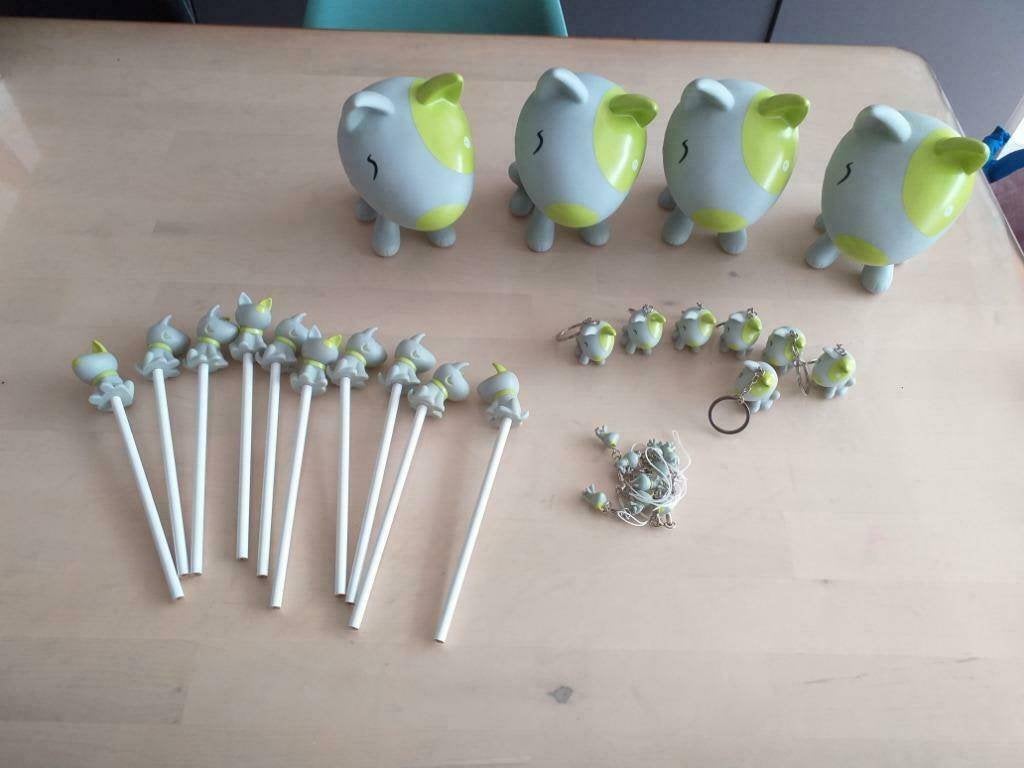 Hondje Pitty limoengroen collectie UITVERKOOP, Kinderen en Baby's, Kraamcadeaus en Geboorteborden, Ophalen of Verzenden, Nieuw